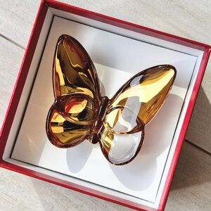 NIB ✨ Baccarat LUCKY BUTTERFLY Gold